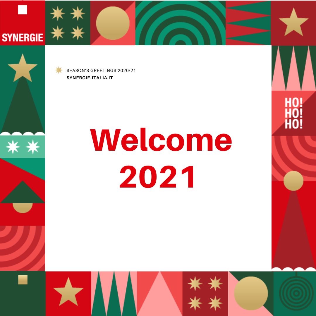 Welcome 2021 by Synergie Italia